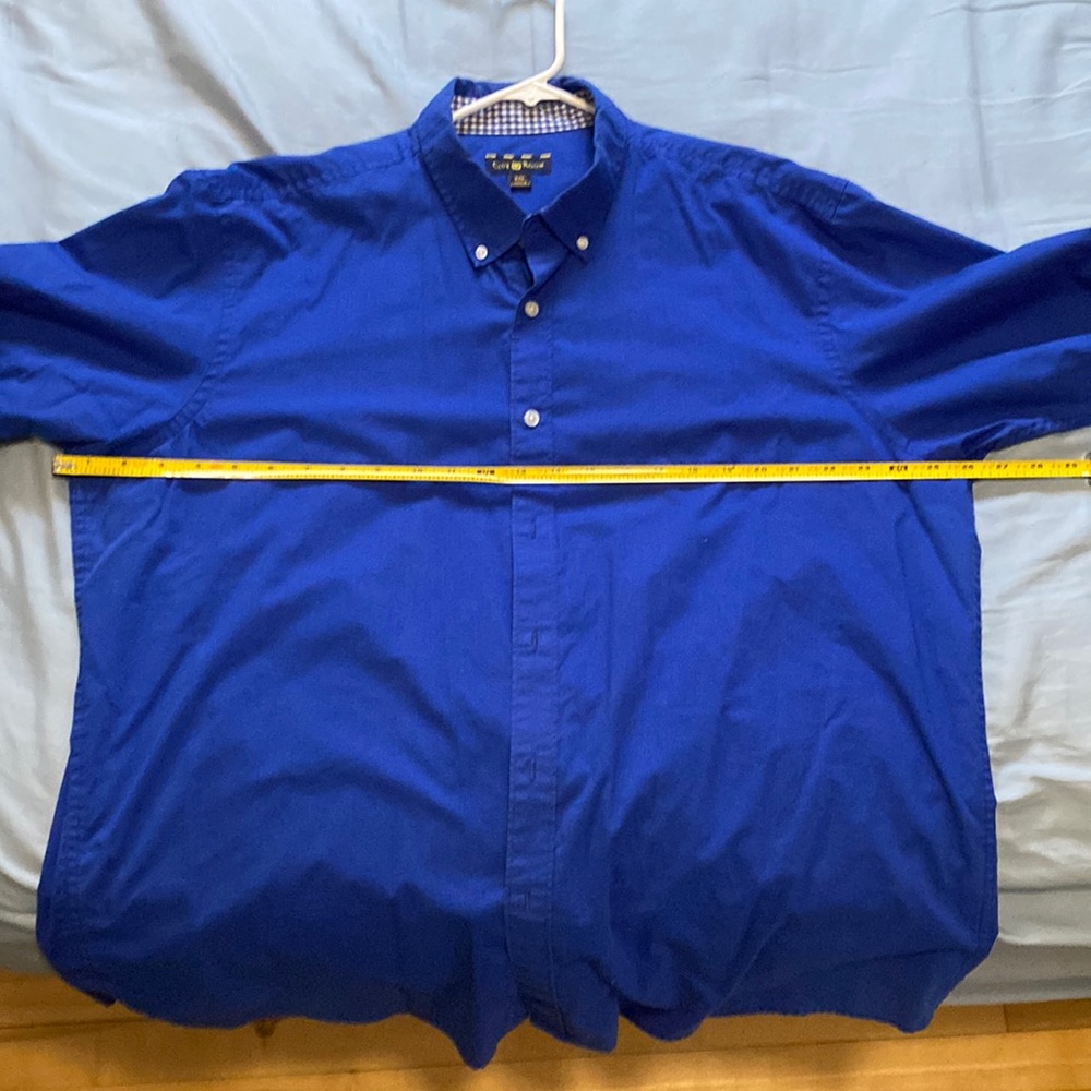 Royal Blue S/S Button up Shirt